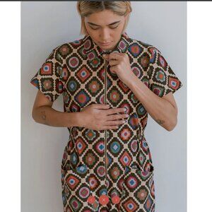 Noble Utility Suit in Granny Print - NWT, Size Medium